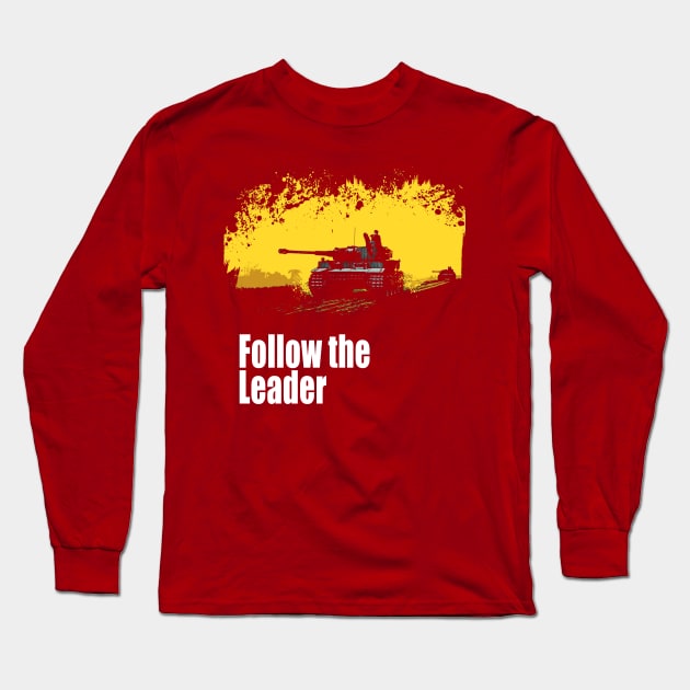 Follow the Leader Long Sleeve T-Shirt by BobbyDoran